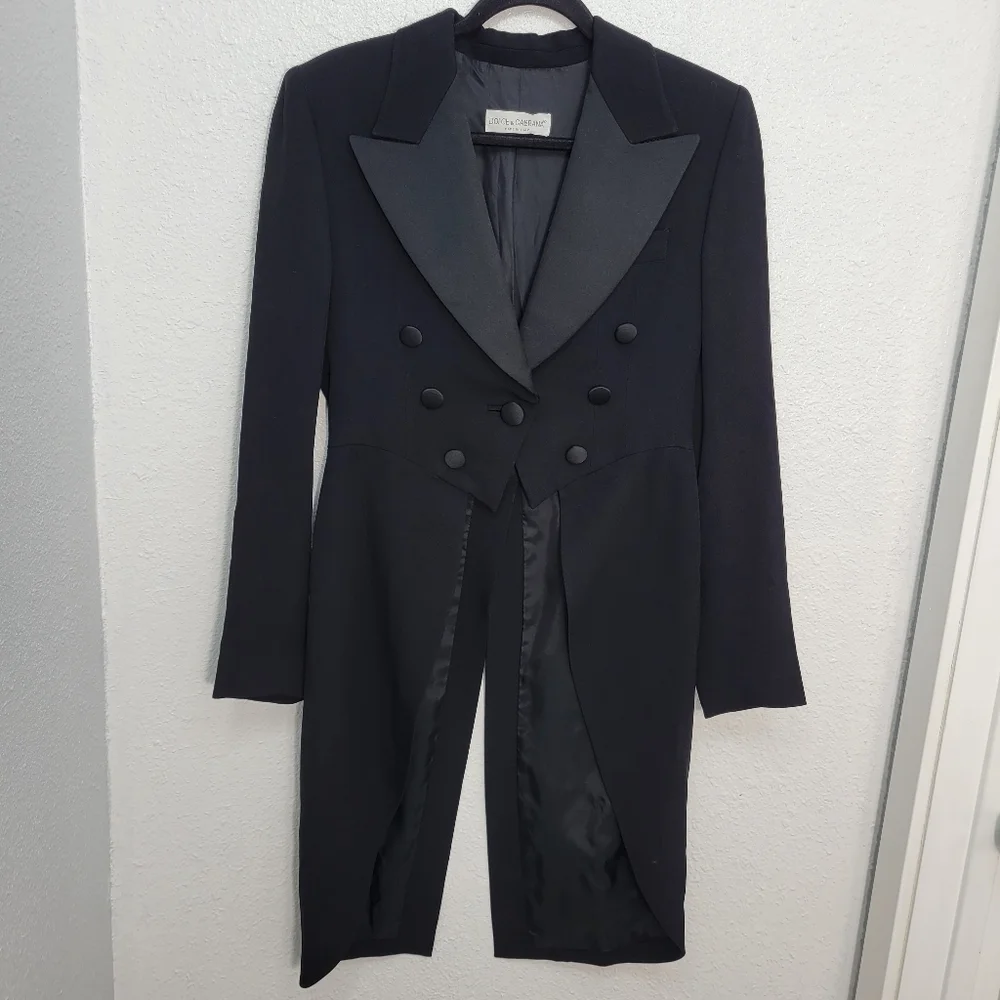 Dolce & Gabbana Womens Vintage Tailcoat Jacket - Picture 3 of 15